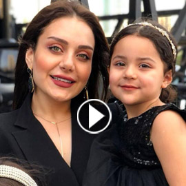 فيديو:  ابنة هيفا وهبي تغني وترقص مع ابنتها على أغنية 