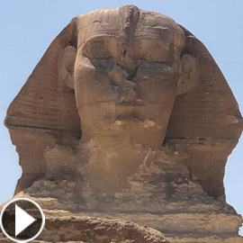 فيديو لتمثال أبو الهول وهو نائم يثير الجدل.. أثار موجة سخرية! وخبراء  ..