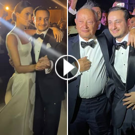 فيديو وصور زفاف أسطوري لـ أنسي ابن الملياردير المصري نجيب ساويرس