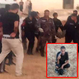 فيديو.. مصرع قاتل الطالبة الأردنية إيمان إرشيد بإطلاق النار على نفسه