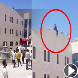 بالفيديو: طالب أردني يحاول الانتحار من أعلى مبنى جامعي.. تعرض لظلم!