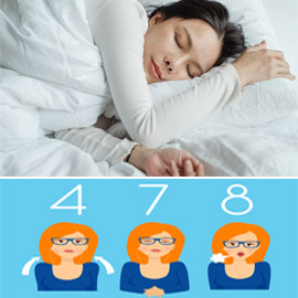 لنوم هانئ وسريع.. إليكم طريقة الاسترخاء 4-7-8