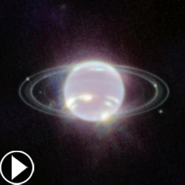 صور مذهلة للجار الأبعد عن الأرض نبتون التقطها جيمس ويب الفضائي