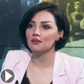 فيديو: تهديد الإعلامية العراقية منى سامي على الهواء مباشرة وترد:  ..