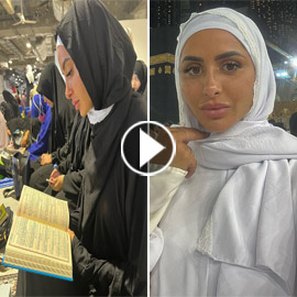 فيديو وصور عارضة أزياء فرنسية تنطق الشهادة وتعلن إسلامها.. وما دخل  ..