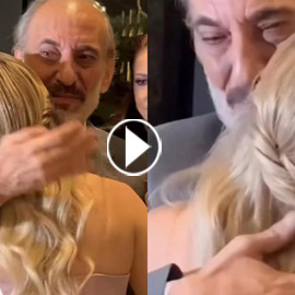 فيديو وصور: دموع الفنان السوري غسان مسعود في حفل خطوبة ابنته لوتس