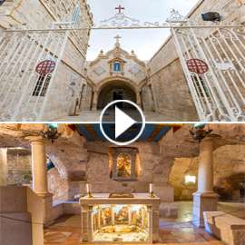فيديو وصور كنيسة مغارة الحليب.. معجزات لأقدم المواقع المسيحية المقدسة