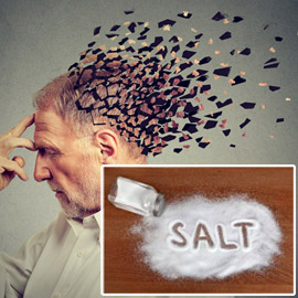 احذروا تناول الملح بكثرة.. يزيد من خطر فقدان الذاكرة!