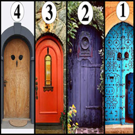 اختبار شخصية: أي من هذه الأبواب سيقودك إلى السعادة؟