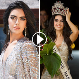 الحسناء لجين يعقوب تفوز بلقب ملكة جمال الكون البحرين