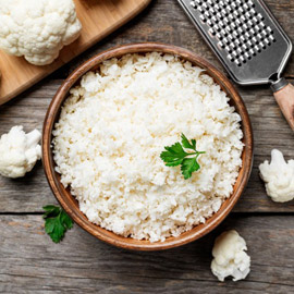 إليكم طريقة تحضير أرز القرنبيط الصحي للرجيم