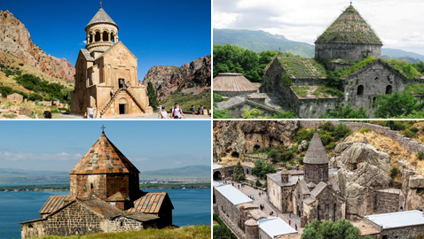بالصور: تعرفوا إلى أجمل 10 كنائس تاريخية في أرمينيا