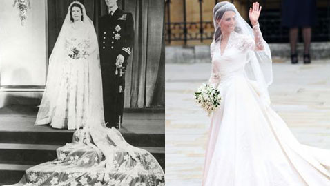 بالصور.. إليكم أبرز وأجمل فساتين الزفاف الملكية عبر الزمن