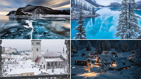 بالصور: إليكم أجمل الأماكن والوجهات في العالم للاستمتاع بجمال الشتاء