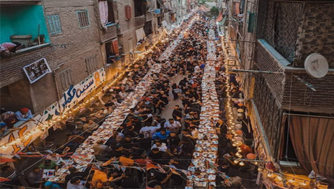 خطفت الأنظار من الدراما.. صورة مميزة لمائدة إفطار رمضانية في مصر