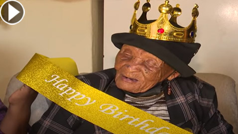سر صحتها بالسبانخ.. سيدة تحتفل بعيد ميلادها الـ128 كأكبر امرأة بالعالم