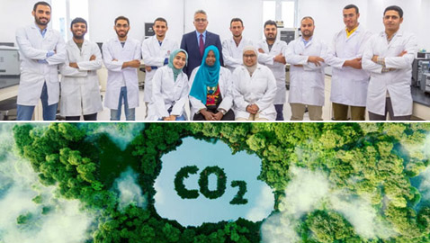 مصر: مشروع علمي صناعي لتحويل ثاني أكسيد الكربون لطاقة نظيفة