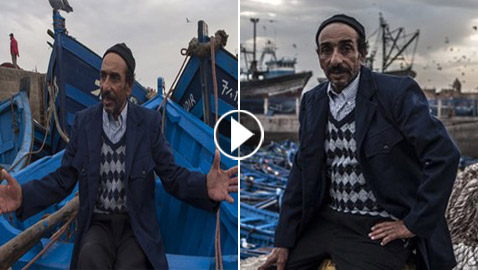 فيديو: بحار مغربي أبحر لأكثر من 100 يوم بالمحيط بقارب شراعي صغير