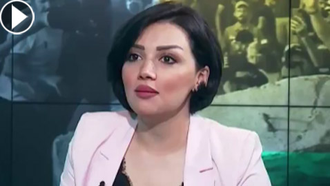 فيديو: تهديد الإعلامية العراقية منى سامي على الهواء مباشرة وترد: 