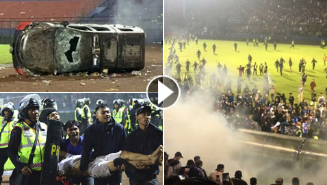 فيديو: 174 قتيلا و180 جريحا بأعمال شغب عقب مباراة كرة قدم بإندونيسيا