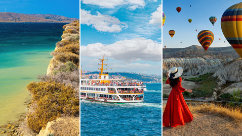 3 وجهات سياحية جذابة في تركيا لقضاء شهر العسل رومانسي