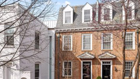منزل جاكى وجون كينيدى فى واشنطن للبيع مقابل 2 مليون دولار