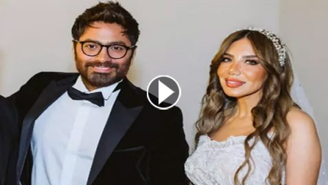 صور: هل تم زواج تامر حسني من مديرة أعماله بعد أيام من طلاقه من بسمة بوسيل؟