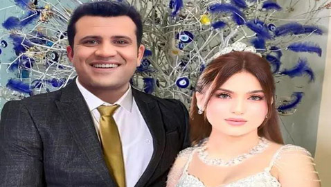 صورة ياسمين عز بفستان الزفاف مع عريسها تشعل السوشيال ميديا.. هل تزوجت فعلا؟