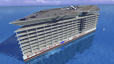 أضخم سفينة بالعالم ستتكون من 25 طابقا.. لن تصدق تكلفة الإقامة! (صور)