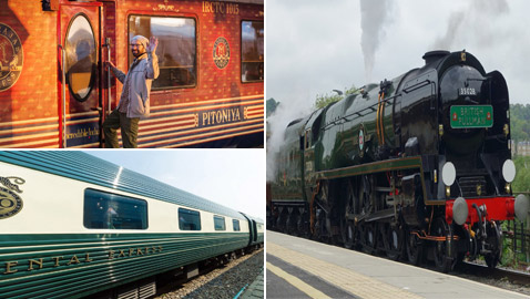 بعد الإعلان عن قطار (حلم الصحراء) بالسعودية.. إليكم 3 قطارات عالمية فخمة