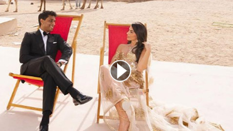 فيديو وصور: زفاف أسطوري لملياردير هندي وعارضة أزياء شهيرة في احضان الاهرامات  
