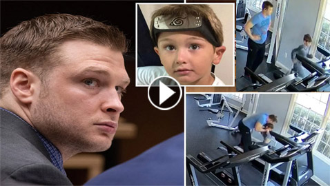 أب أمريكي يُرغم طفله على ممارسة الرياضة حتى الموت! فيديو وصور