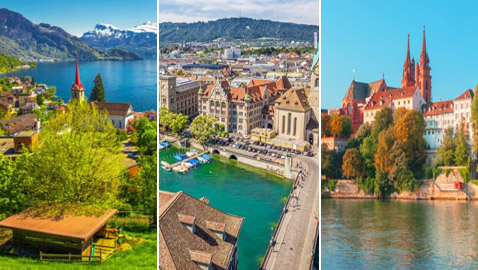 3 وجهات سويسرية جذابة تقدم للزائرين تجارب سياحية لا تُنسى